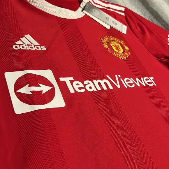 Manchester United 2021-22 Adidas Home Player Edition Jersey - Picture 4 of 13